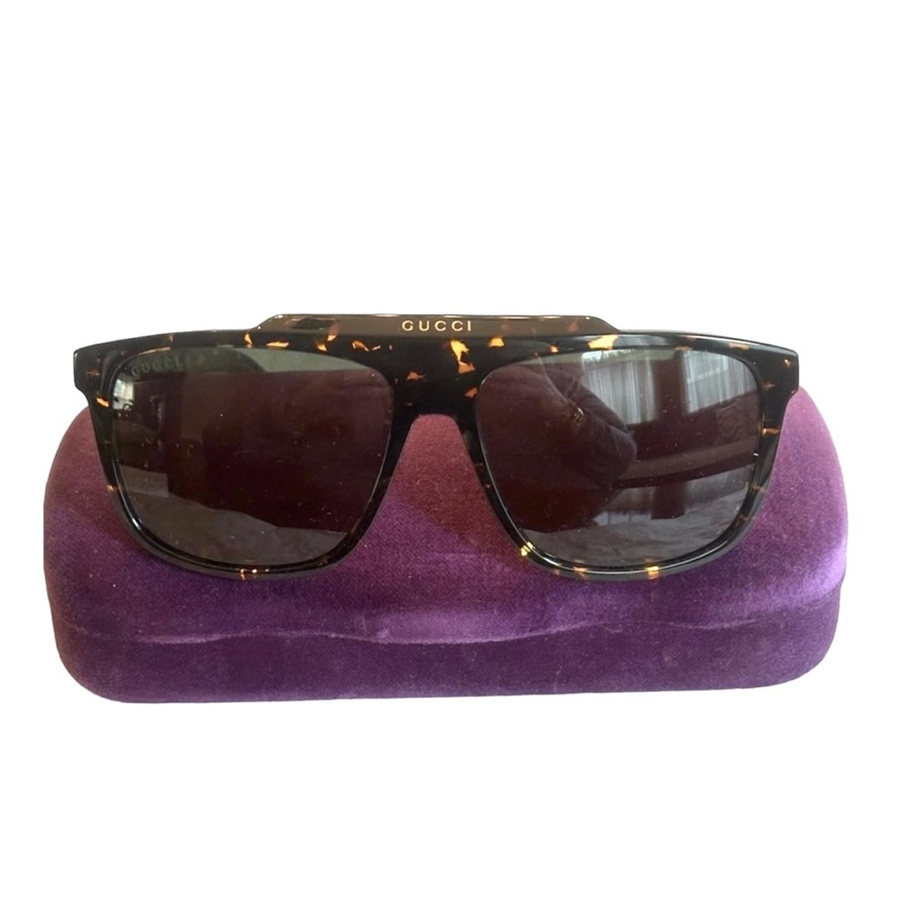 Gucci Sunglasses GG 1039S Unisex Flattop Aviators. NEW w/o Tags - Picture 3 of 12